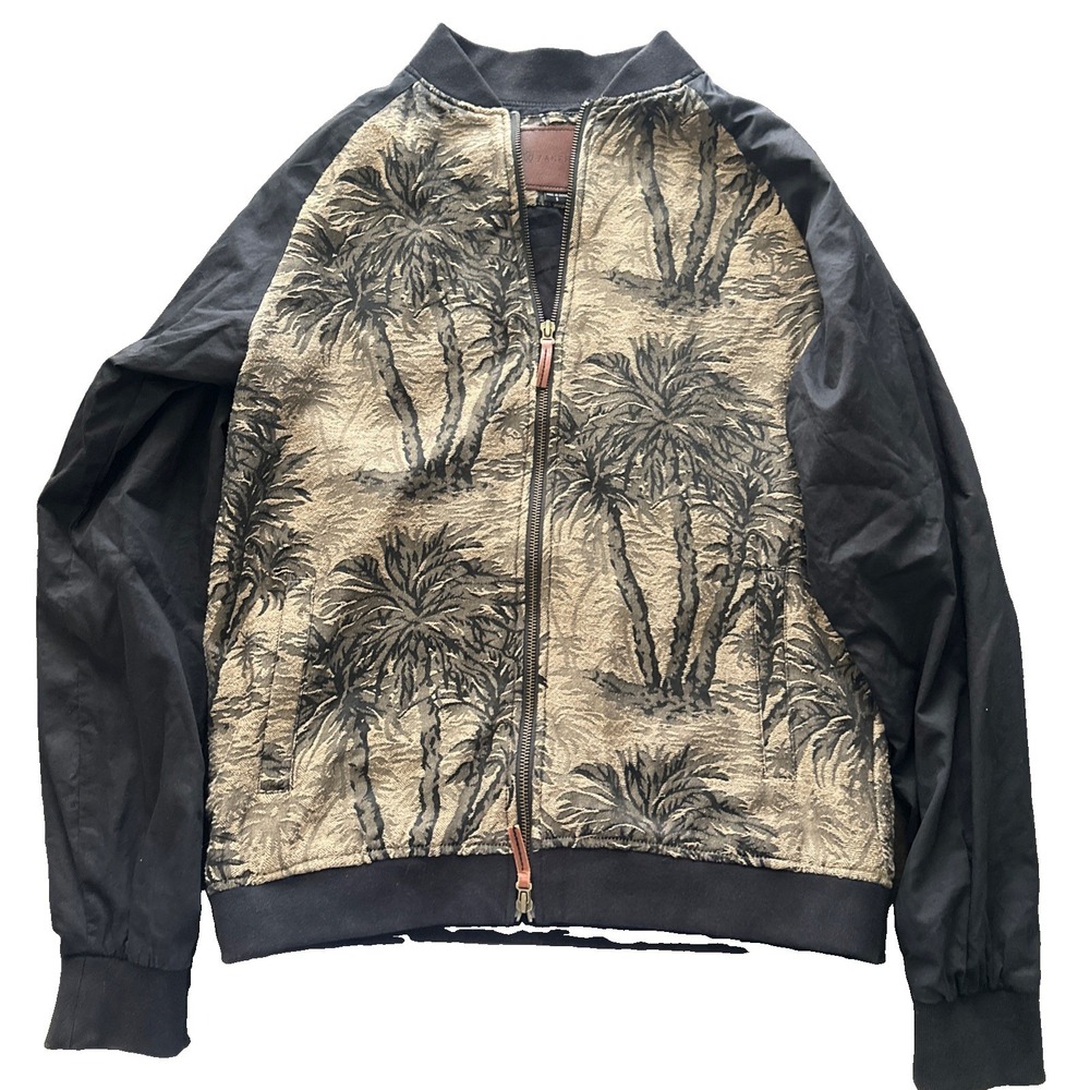 Zanerobe Mens Black Kapu Bomber Jacket Size Small Streetwear